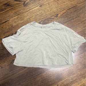 lululemon athletica Green Crop Top